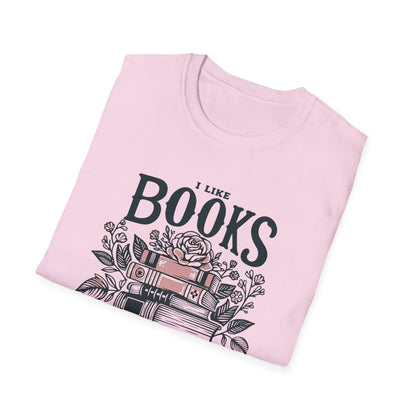 I LIKE BOOKS ... Unisex Softstyle T-Shirt