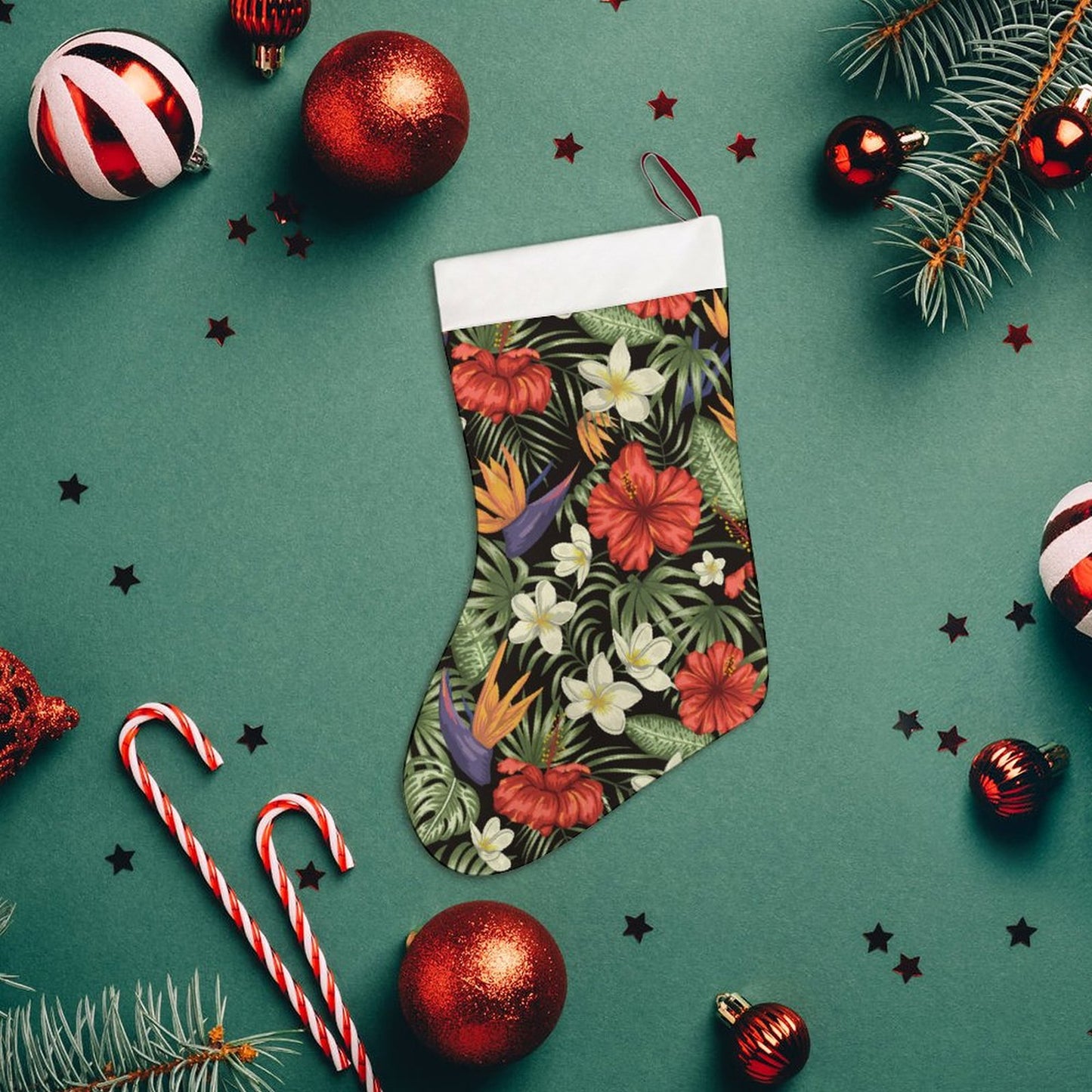 HAWAIIAN Christmas Stocking - CUSTOM