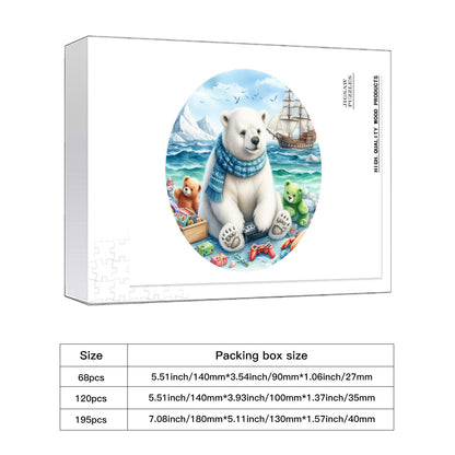 Games & Toys Polar Bear - Circle Puzzle