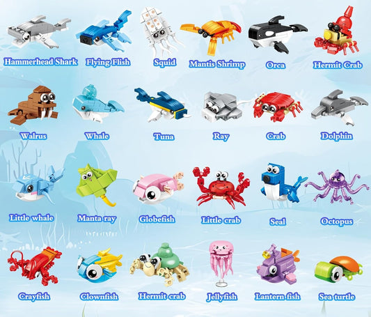 ANIMAL BUILDING SETS