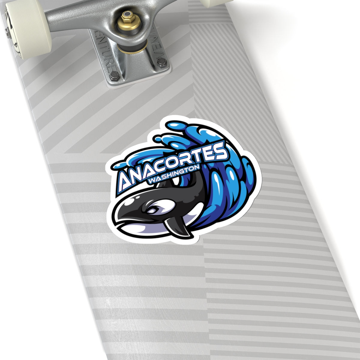 ANACORTES ORCA MASCOT  Sticker