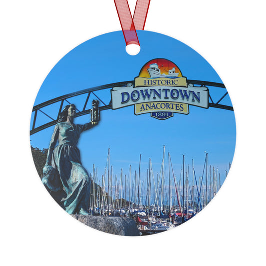 ANACORTES Metal Ornament