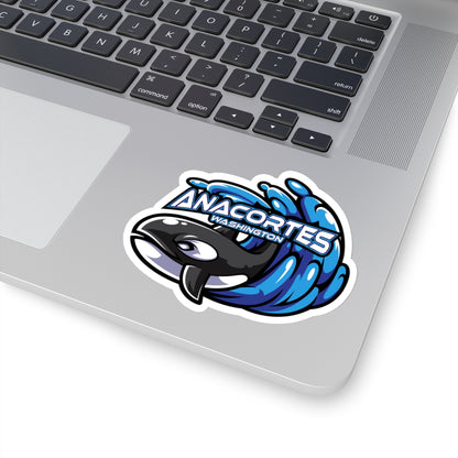 ANACORTES ORCA MASCOT  Sticker