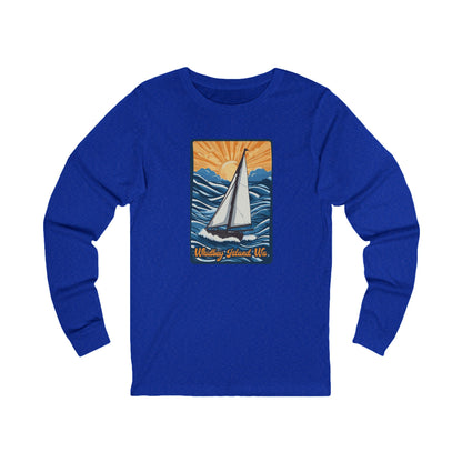 WHIDBEY ISLAND WA   Unisex Jersey Long Sleeve Tee