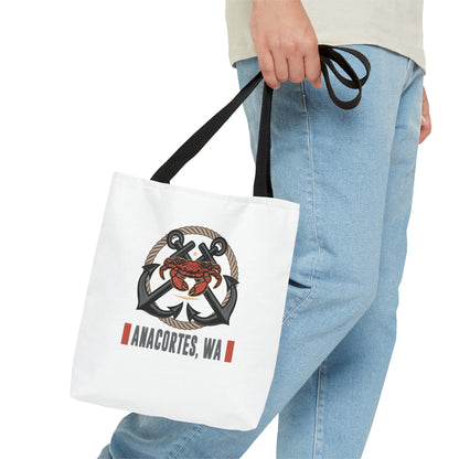 Anacortes Crab Tote Bag