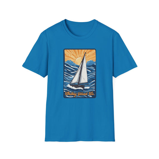 WHIDBEY ISLAND WA  Unisex Softstyle T-Shirt