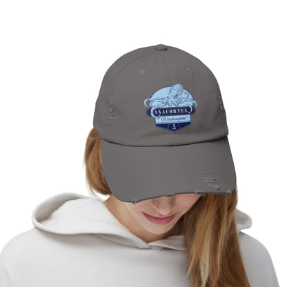 Octopus Anacortes Unisex Distressed Cap