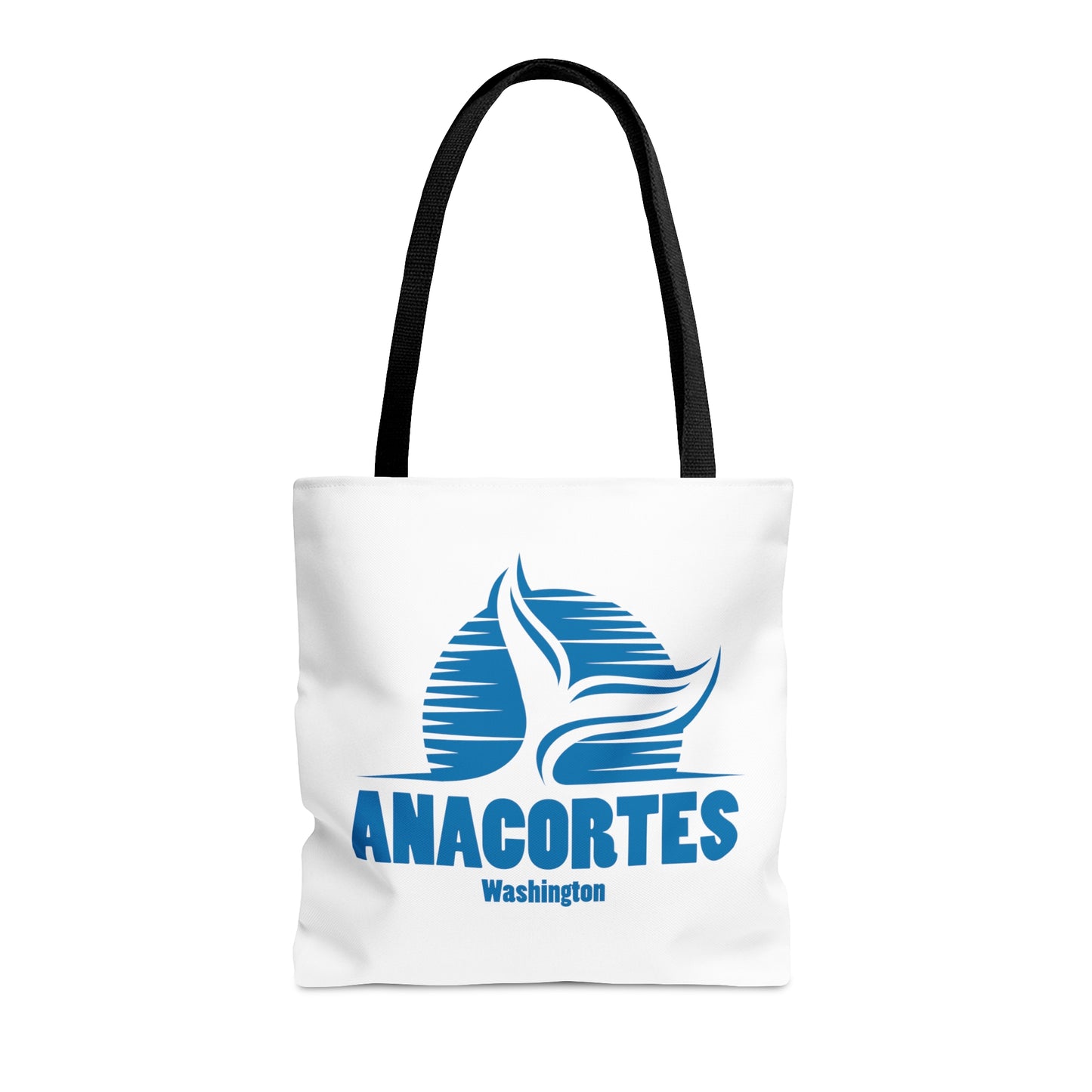 ANACORTES WHALE TAIL Tote Bag