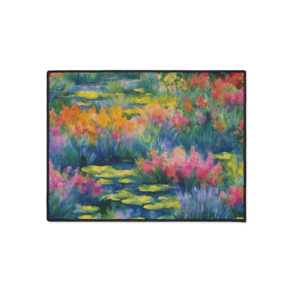 WILDFLOWER POND Heavy Duty Floor Mat