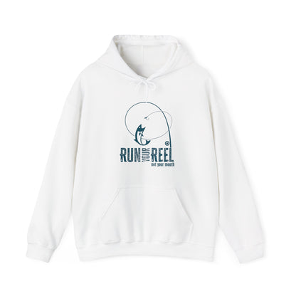 Copy of RUN YOUR REEL - 4 Unisex Heavy Blend™ Hooded Sweatshirt