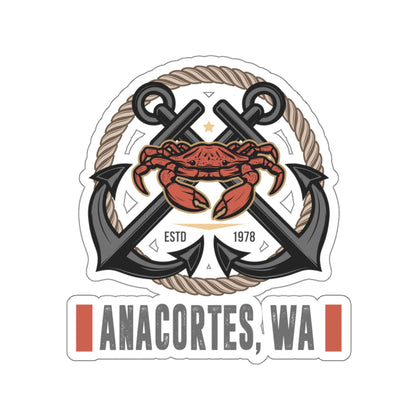 ANACORTES CRAB/ANCHOR Sticker