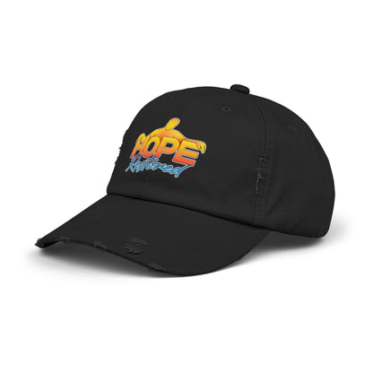 HOPE RESTORED Unisex Distressed Cap