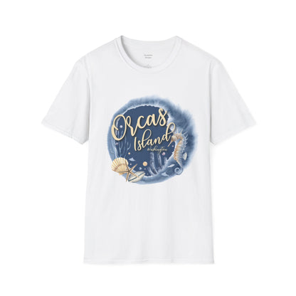 ORCAS ISLAND - SeaScape Unisex Softstyle T-Shirt - Bulk