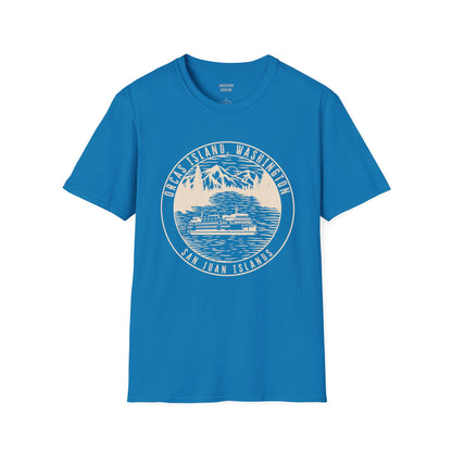 FERRY ORCAS ISLAND - Compass Unisex Softstyle T-Shirt