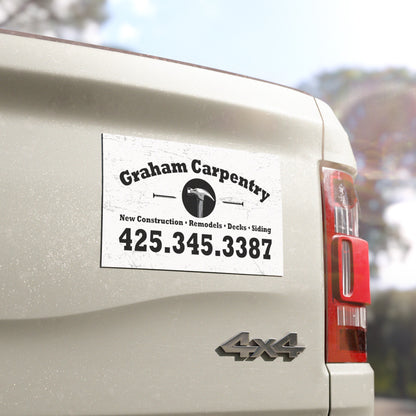 Graham Carpentry SMALL Car Magnets