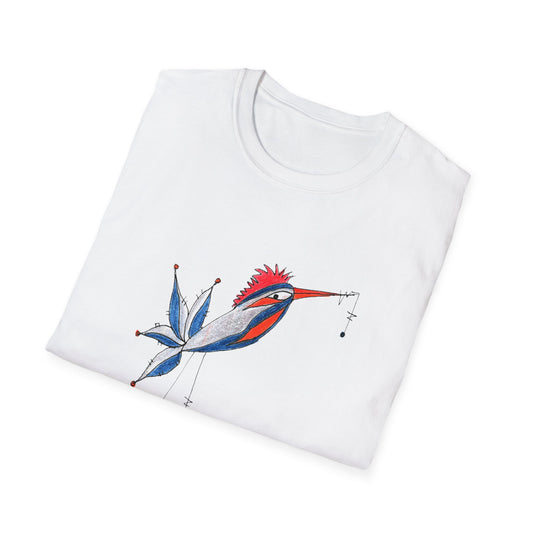 Whimzy Bird Unisex Softstyle T-Shirt