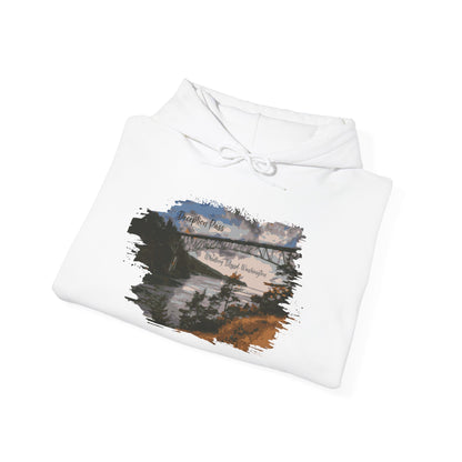 DECEPTION PASS BRIDGE - Unisex Heavy Blend™ Hooded Sweatshirt