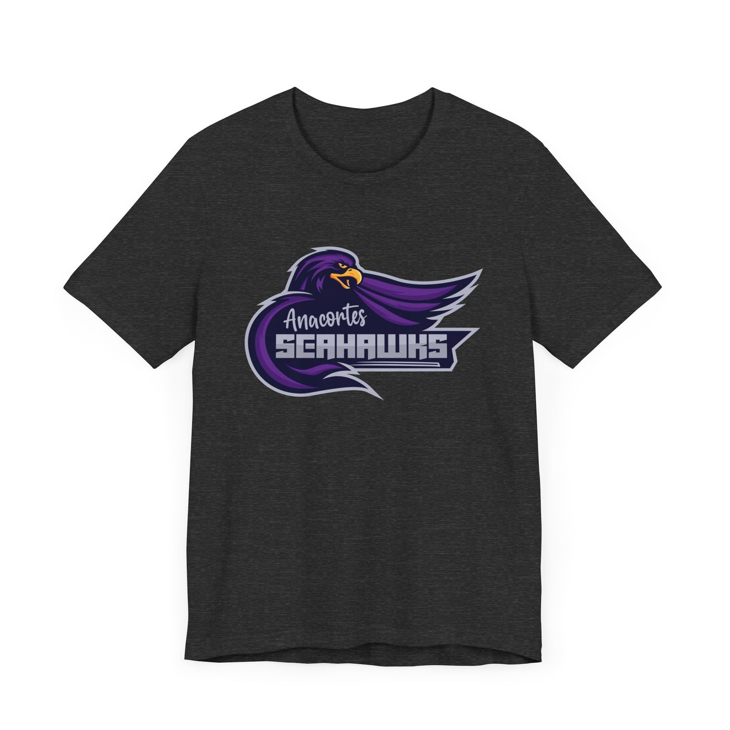 ANACORTES SEAHAWKS swoosh2  Unisex Jersey Short Sleeve Tee