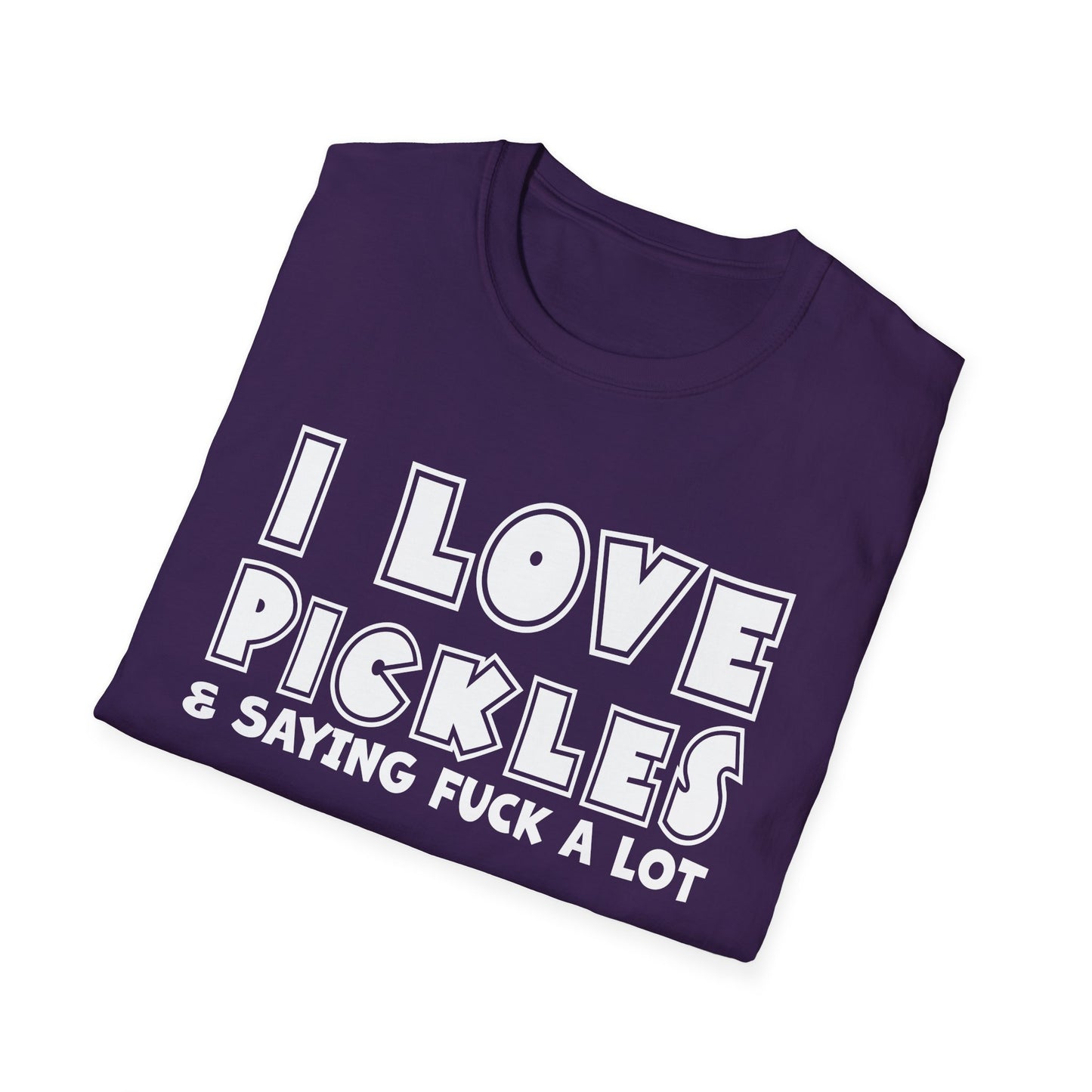 I LOVE PICKLES Unisex Softstyle T-Shirt