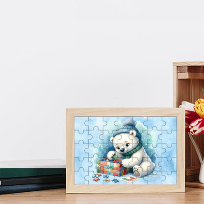 Winter Baby Bear Puzzle