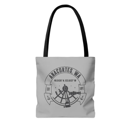 Anacortes Coordinates  Tote Bag