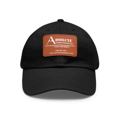 ABSOLUTE WINDOW Hat with Leather Patch