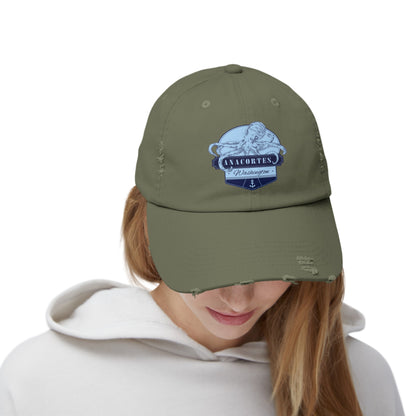 Octopus Anacortes Unisex Distressed Cap