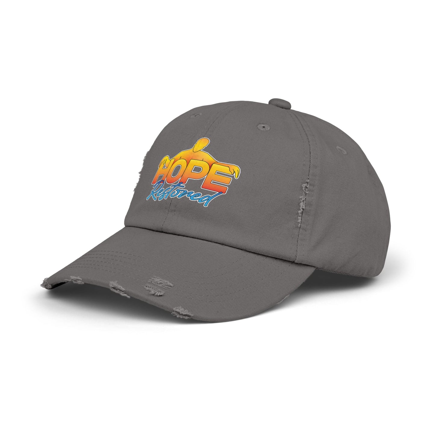 HOPE RESTORED Unisex Distressed Cap
