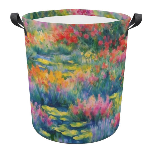 WILDFLOWER POND   Collapsible Basket