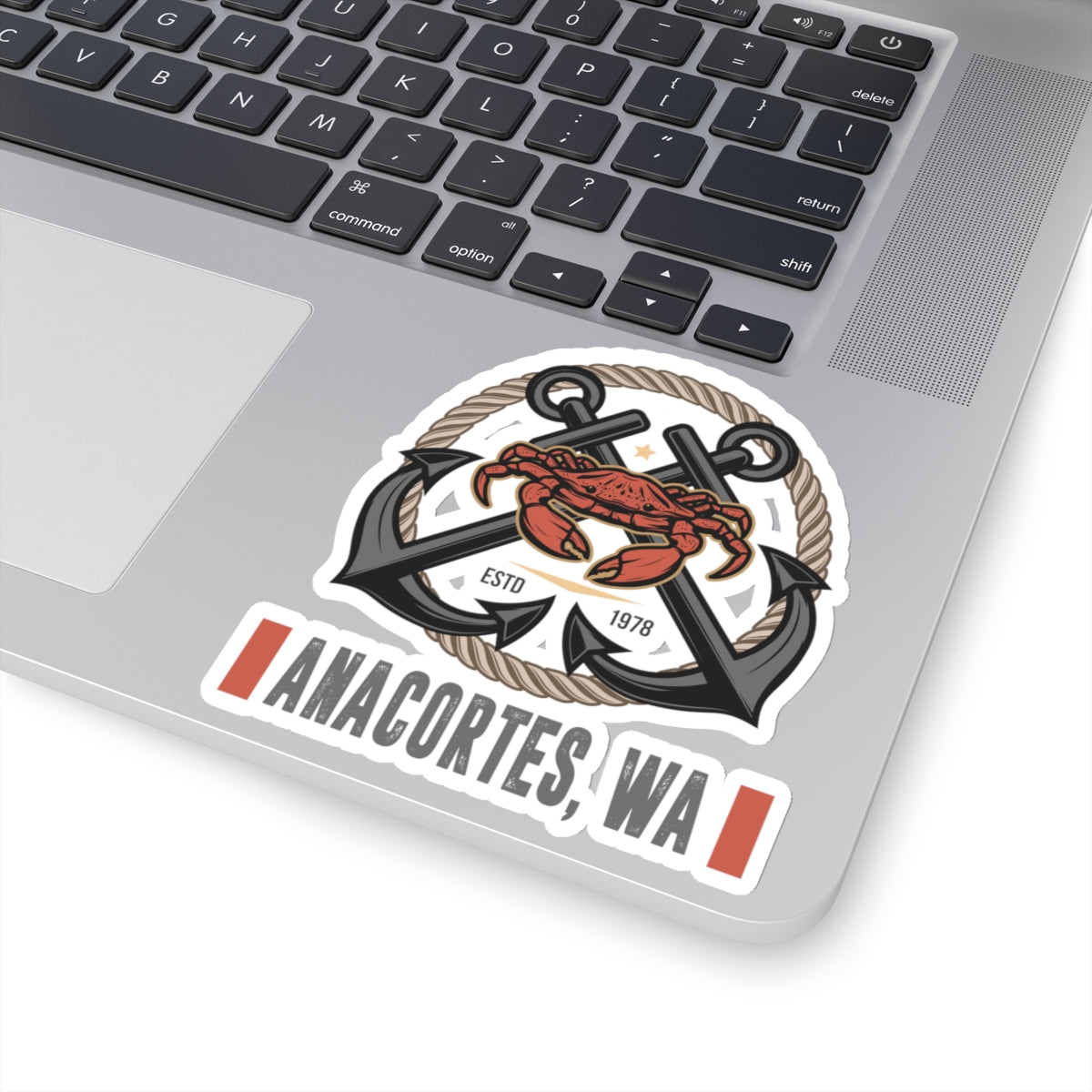 ANACORTES CRAB/ANCHOR Sticker