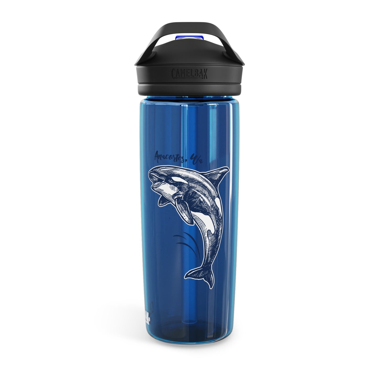 Anacortes Orca Sketch CamelBak Eddy®  Water Bottle, 20oz\25oz