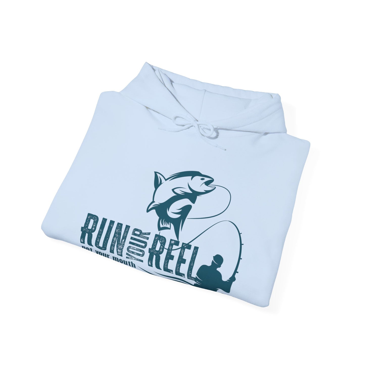 Copy of RUN YOUR REEL - 5 Unisex Heavy Blend™ Hooded Sweatshirt