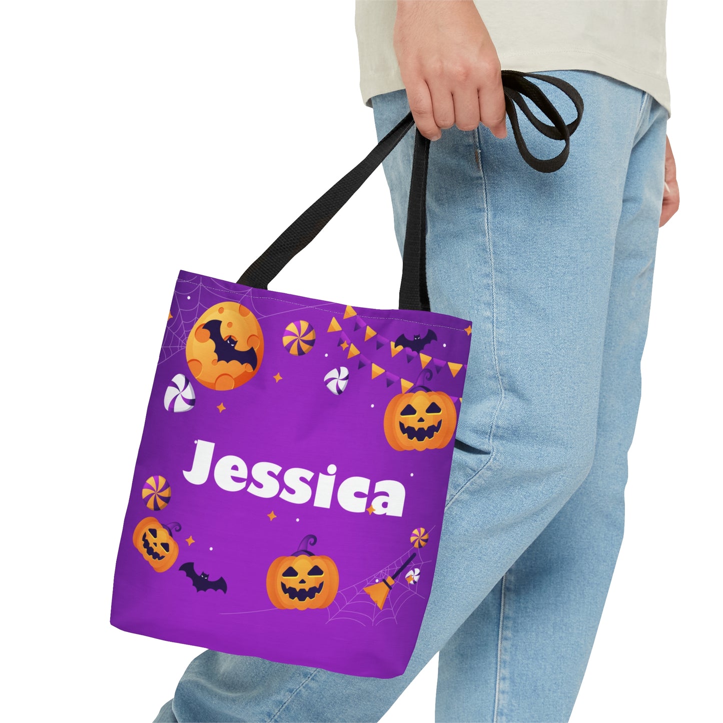 Halloween Tote Bag (Purple)