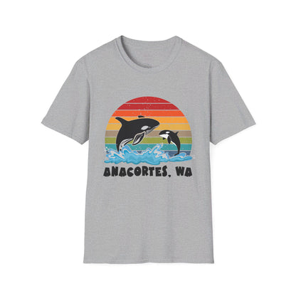 ORCAS ANACORTES   Unisex Softstyle T-Shirt