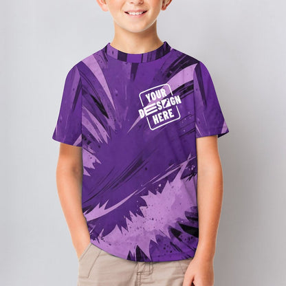 CATALOG  Short Sleeve Kid's PRINTED T-Shirt