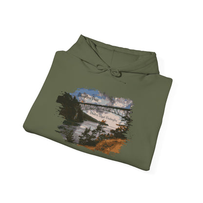 DECEPTION PASS BRIDGE - Unisex Heavy Blend™ Hooded Sweatshirt