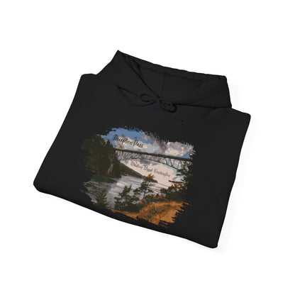 DECEPTION PASS BRIDGE - Unisex Heavy Blend™ Hooded Sweatshirt