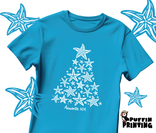 ANACORTES COASTAL CHRISTMAS HOODIE OR TEE