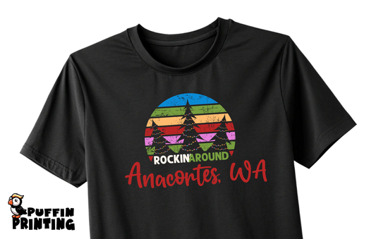 ANACORTES ROCKIN AROUND  HOODIE OR TEE