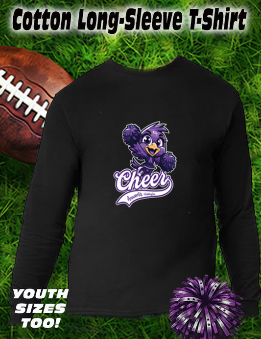 ANACORTES SEAHAWKS CHEER MASCOT - LONG SLEEVE TEE