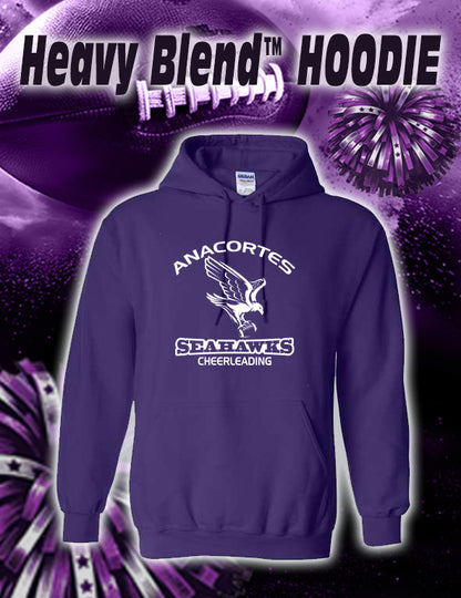 ANACORTES CHEERLEADING SEAHAWKS - 50/50 HOODIE
