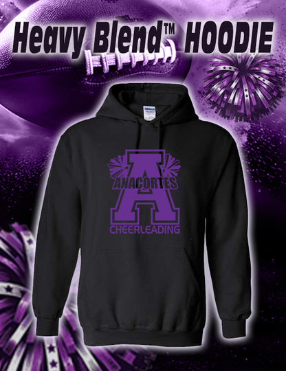 ANACORTES CHEERLEADING SEAHAWKS "A" SPIRIT - 50/50 HOODIE