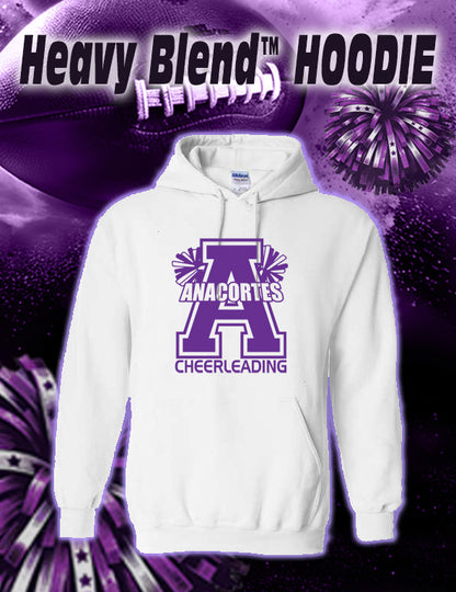 ANACORTES CHEERLEADING SEAHAWKS "A" SPIRIT - 50/50 HOODIE