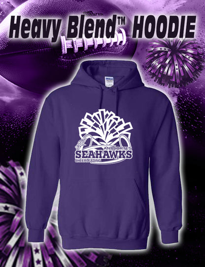 ANACORTES CHEERLEADING SEAHAWKS SPIRIT- 50/50 HOODIE