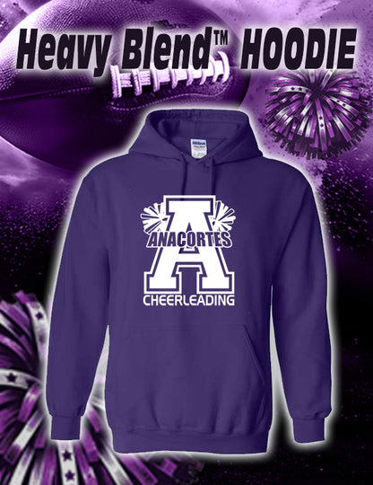ANACORTES CHEERLEADING SEAHAWKS "A" SPIRIT - 50/50 HOODIE