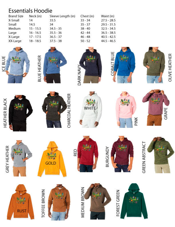 COSMIC VEGGIES HOODIES