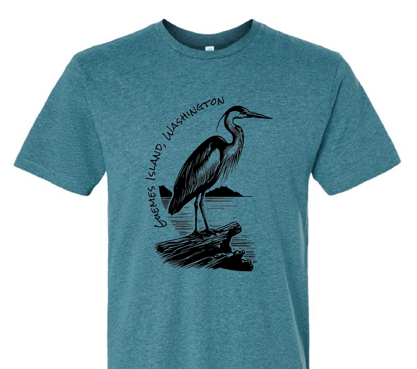 GUEMES ISLAND - HERON SHIRT & MORE!