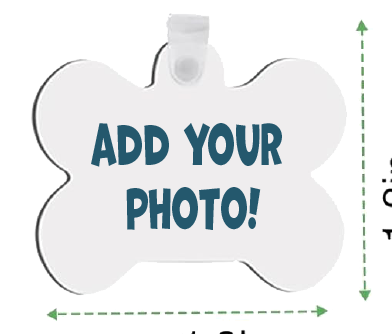 CUSTOM PHOTO BONE KEYCHAIN