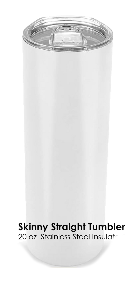 CUSTOM PHOTO STRAIGHT TUMBLER 20 OZ