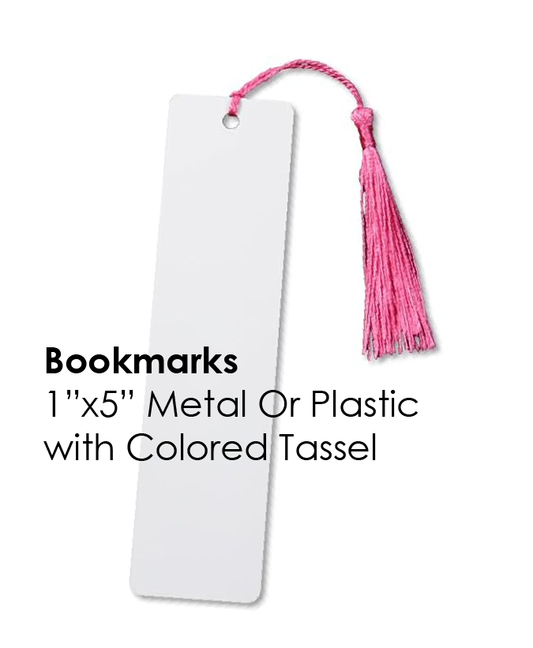 CUSTOM PHOTO BOOKMARK - METAL OR PLASTIC